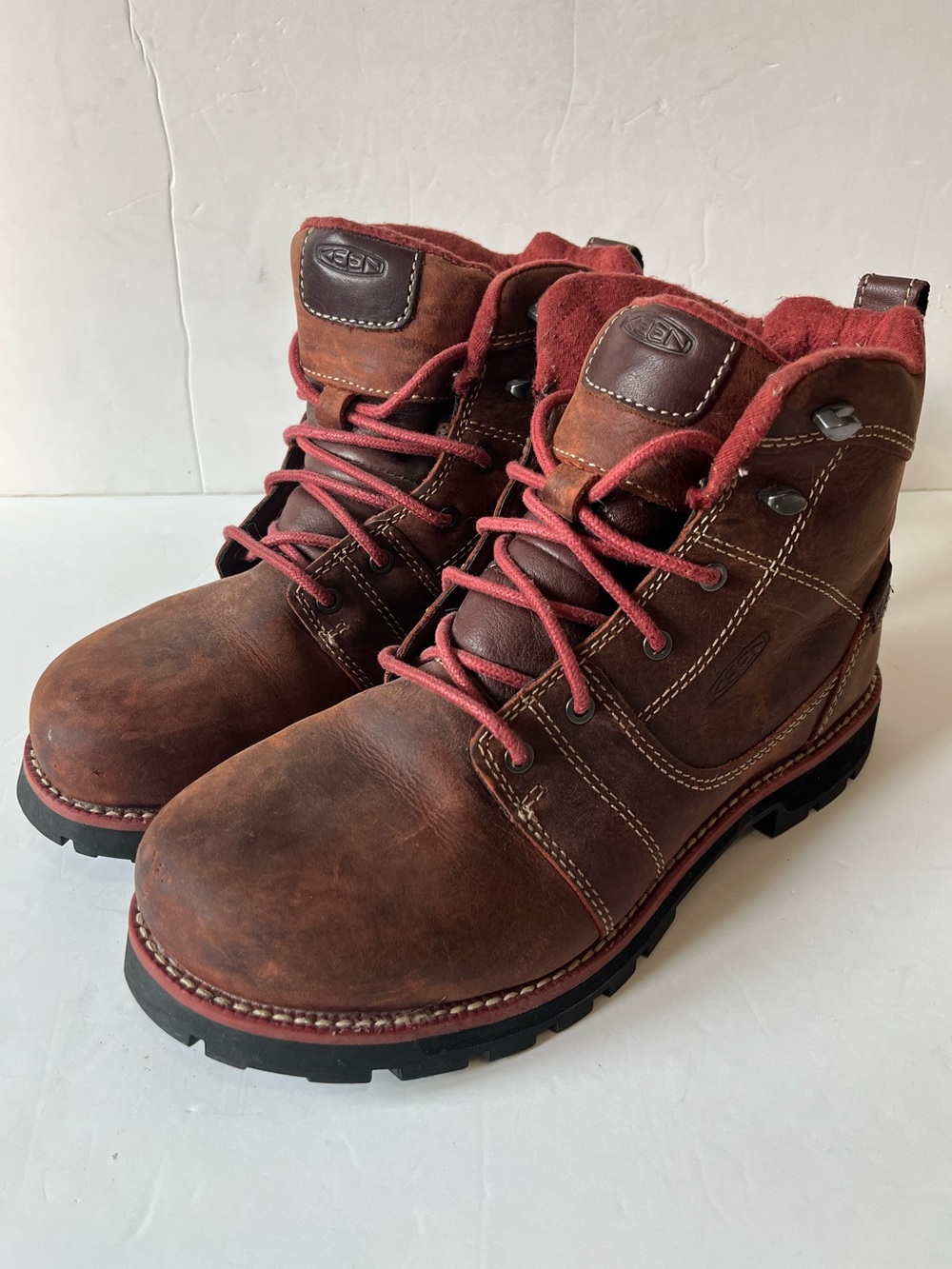 Keen Utility Seattle 6” Waterproof Aluminum Toe Work Boots Womens Size 8M